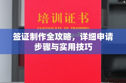 顺昌签证制作全攻略，详细申请步骤与实用技巧